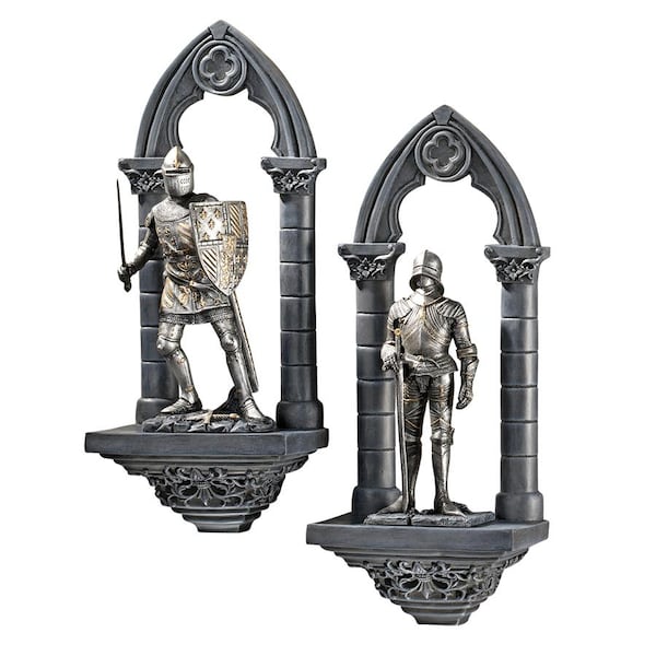 Knights Of The Realm Wall Sculpture: Sir Gavin & Sir Samuel